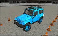 Extreme 4x4 Off Road Jeep Parking Master 3D Screen Shot 1