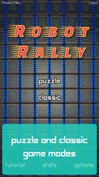 Robot Rally : Jeu de stratégie Screen Shot 0
