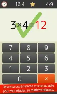 Table de multiplication (Mathématiques) Screen Shot 1