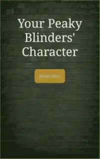 Your Peaky Blinders' Character Screen Shot 0