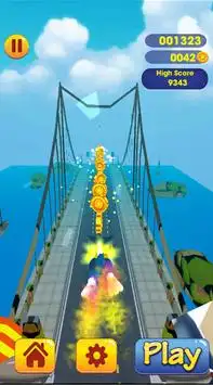 Cat Amazing Run - Runner Game Screen Shot 2