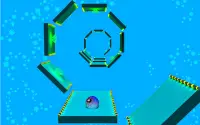Jumping Twist ball Game: Neon Tiles Screen Shot 1