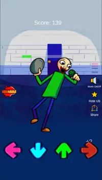 FNF Baldi Test Screen Shot 3