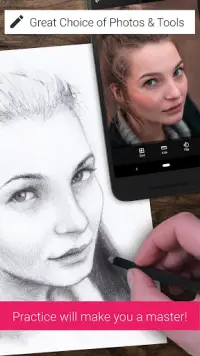Practice Drawing: Portraits and Figures Screen Shot 0
