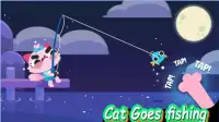 cat goes fishing adventure 3D Screen Shot 2