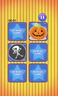 Halloween Memory Game Screen Shot 1