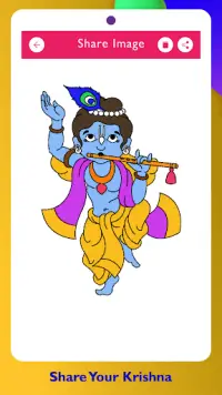 Lord Krishna Paint and Colors Screen Shot 7