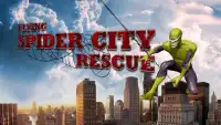 Летающий паук Superhero Rescue Screen Shot 0