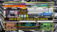 City Bus Driving Simulator 2D - coach driver sim Screen Shot 1