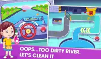 Big City and Home Cleanup – Girls Cleaning Fun Screen Shot 3