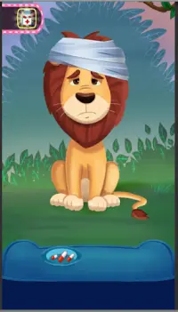 animal jungle kids doctor game Screen Shot 1