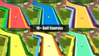 Minigolf 3D bosque animado - Golf Stars Battle Screen Shot 4