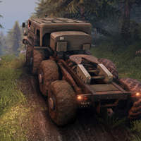 Mud Truck Snow Driving Game 3d