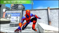 奇妙なロボットヒーロー: Robot trò chơi người nhện Screen Shot 2