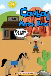 Cowboy Game For Kids Screen Shot 0