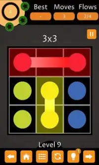 Flow Line Free - Connect Dots Screen Shot 0