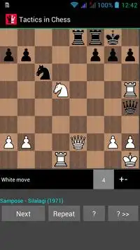 Tactics in Chess Screen Shot 4