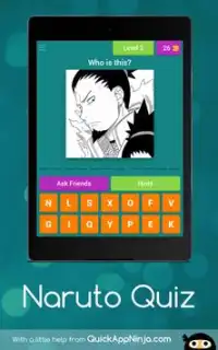 Naruto Quiz Screen Shot 9