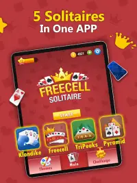 Freecell Solitaire Screen Shot 9