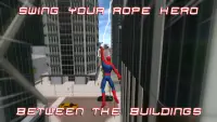 Spider Hero : Super Rope Man Screen Shot 0