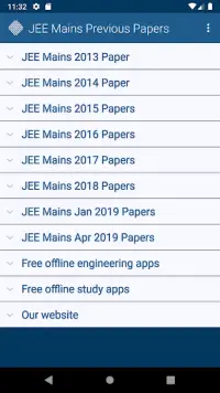 JEE Mains Previous Papers Free Screen Shot 0