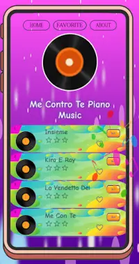 Me Contro Te Piano Magic Game Screen Shot 0