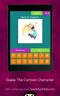 Guess The Cartoon Character Screen Shot 9