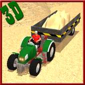Sand Tractor Transporter Sim
