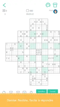 Sudoku génie - Puzzle Game Screen Shot 1