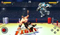 ultimate ring fighting - luta de wrestling de robô Screen Shot 5