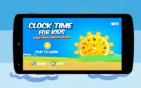 Clock Time for Kids Screen Shot 0