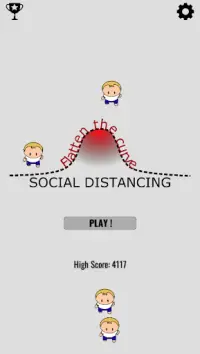 Social Distancing - Flatten the Curve Screen Shot 3