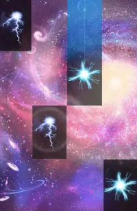 Galaxy Piano Space Tiles Rocket Cosmos Univers Screen Shot 0