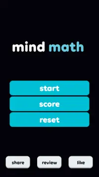 Mind Math Screen Shot 2