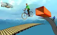 Unmögliches Fahrrad Rennen Stunts Tracks 3D Screen Shot 13