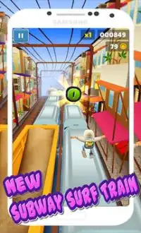 Subway Surf Train Adventure World Screen Shot 3