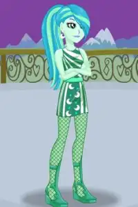 School Style MLPEG Dress Up Game with pony girls Screen Shot 5