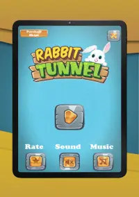 Rabbit Tunnel - Path Puzzle game Screen Shot 13