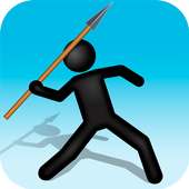 Stickman Spearman Simulator: Spartan Warrior