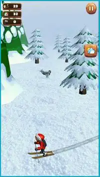 Ekstrim Lereng Skiakrobat: Musim dingin Permainan Screen Shot 3