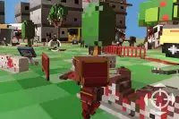 Cube greve Hero: Zombie Attack Screen Shot 1
