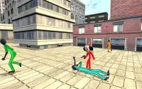 Super Hero Stickman Clown Game Screen Shot 3
