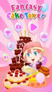 Fantasy Cake Tower Screen Shot 0