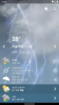 날씨 한국 XL PRO Screen Shot 1