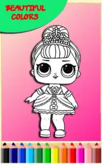 How to color lol surprise doll (coloring game) Screen Shot 1