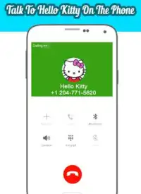 Call From Hello Kitty Screen Shot 1