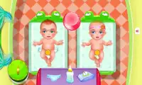 Kembar lahir bayi game Screen Shot 5