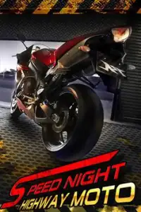 Speed Night Highway MOTO Screen Shot 8
