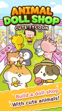 Animal Doll Shop - Cute Tycoon Screen Shot 0
