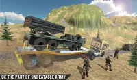 Off-Road Army Vehicle Transport Truck Driver 2019 Screen Shot 9